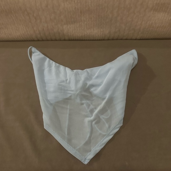 Princess Polly Blue Built in Bra Tank Top / XS - Picture 1 of 3